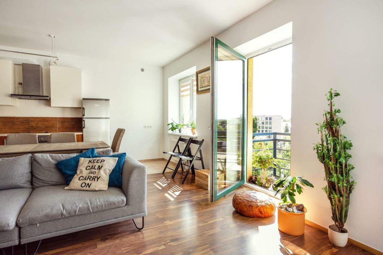 #Stayhere - Spacious & Bright 1Bdr Apartment Shopping District วิลนีอุส ภายนอก รูปภาพ
