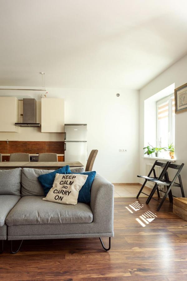 #Stayhere - Spacious & Bright 1Bdr Apartment Shopping District วิลนีอุส ภายนอก รูปภาพ